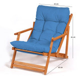Vrtna stolica My008 - plava