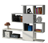 Polica za knjige Karlin - bijela