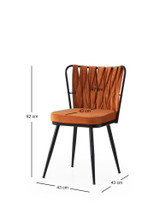 Set stolica (4 komada) Kuşaklı - 224 V4