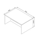 Klub stolić Lenna - Travertin