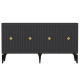 Konzola Midas - Antracit, Zlatna