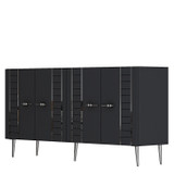 Konzola Imre - Antracit, Srebrna