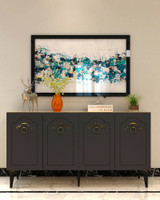 Konzola Violet - Safirni hrast, Antracit