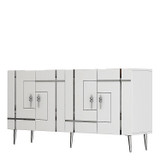 Konzolna linija KB150 - bijela, srebrna