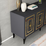 Konzolna viola - antracit