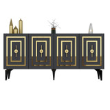 Konzolna viola - antracit