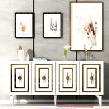 Konzolna viola - bijela