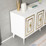 Konzolna viola - bijela