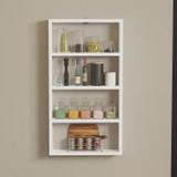 Zidna polica Quatro - bijela