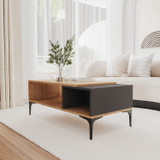 Klub stolić Tarz - Antracit, Hrast