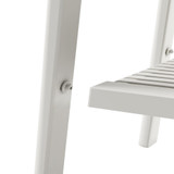 Klub stolić Joker - boja slonovače, bijela