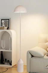 Podna lampa Olovka s gljivama - bijela