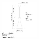 Luster Tom - 3541 - Tirkizna