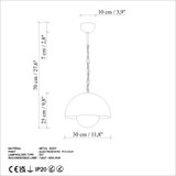 Luster Kure 2676 - Svijetloplava