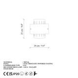 Zidna lampa Noctra - 15351