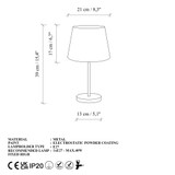 Set stolnih lampi (2 komada) Abajur - 5101 - Set