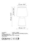 Stolna lampa Pad - 15493