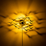 Zidna lampa Ptice u letu