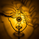 Zidna lampa Cvjetno lice V2