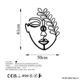Zidna lampa Cvjetno lice V2