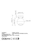 Zidna lampa Benek - 15 - 14385