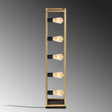 Podna lampa Kafes 13745 - Zlatni
