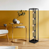 Podna lampa Kafes 13746 - Crni