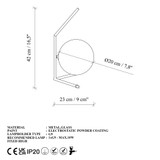 Stolna lampa Luminar - 14166
