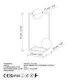 Stolna lampa Kut - 15021