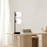 Stolna lampa Dvostruki 13760 - Crni
