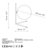 Stolna lampa Luminar - 14171