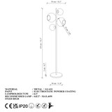 Podna lampa Benek - 15 - 14546