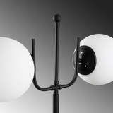 Podna lampa Rogovlje 13765 - Crno