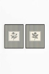 Dekorativna uokvirena MDF slika (2 komada) Czgl3-50 x 35