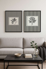 Dekorativna uokvirena MDF slika (2 komada) Czgl5-50 x 35