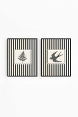 Dekorativna uokvirena MDF slika (2 komada) Czgl6-50 x 35