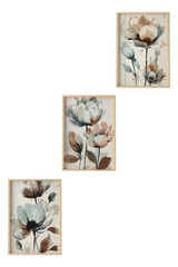 Dekorativna uokvirena MDF slika (3 komada) Huhu478 - 50 x 35