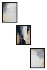 Dekorativna uokvirena MDF slika (3 komada) Huhu484S - 50 x 35