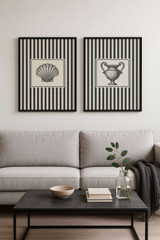 Dekorativna uokvirena MDF slika (2 komada) Czgl4-50 x 70