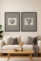 Dekorativna uokvirena MDF slika (2 komada) Czgl4-50 x 70