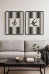 Dekorativna uokvirena MDF slika (2 komada) Czgl6-50 x 70