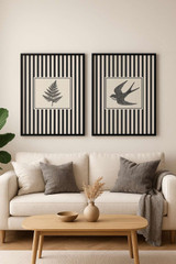 Dekorativna uokvirena MDF slika (2 komada) Czgl6-50 x 70