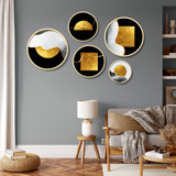 Dekorativna uokvirena MDF slika (5 komada) Yats-09