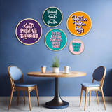 Dekorativna uokvirena MDF slika (5 komada) Yats-12