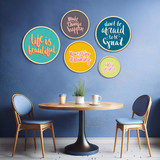 Dekorativna uokvirena MDF slika (5 komada) Yats-15