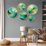 Dekorativna uokvirena MDF slika (5 komada) Yats-50