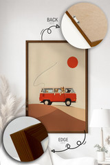 Dekorativna slika u okviru Lmnmdlkahve43