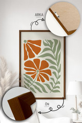 Dekorativna uokvirena slika (3 komada) Artvmodel9-Kahve