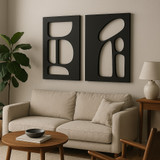 Dekorativna MDF slika (2 komada) Hhloyma00004 - 50 x 70