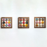 Dekorativna uokvirena MDF slika (3 komada) UKZM062